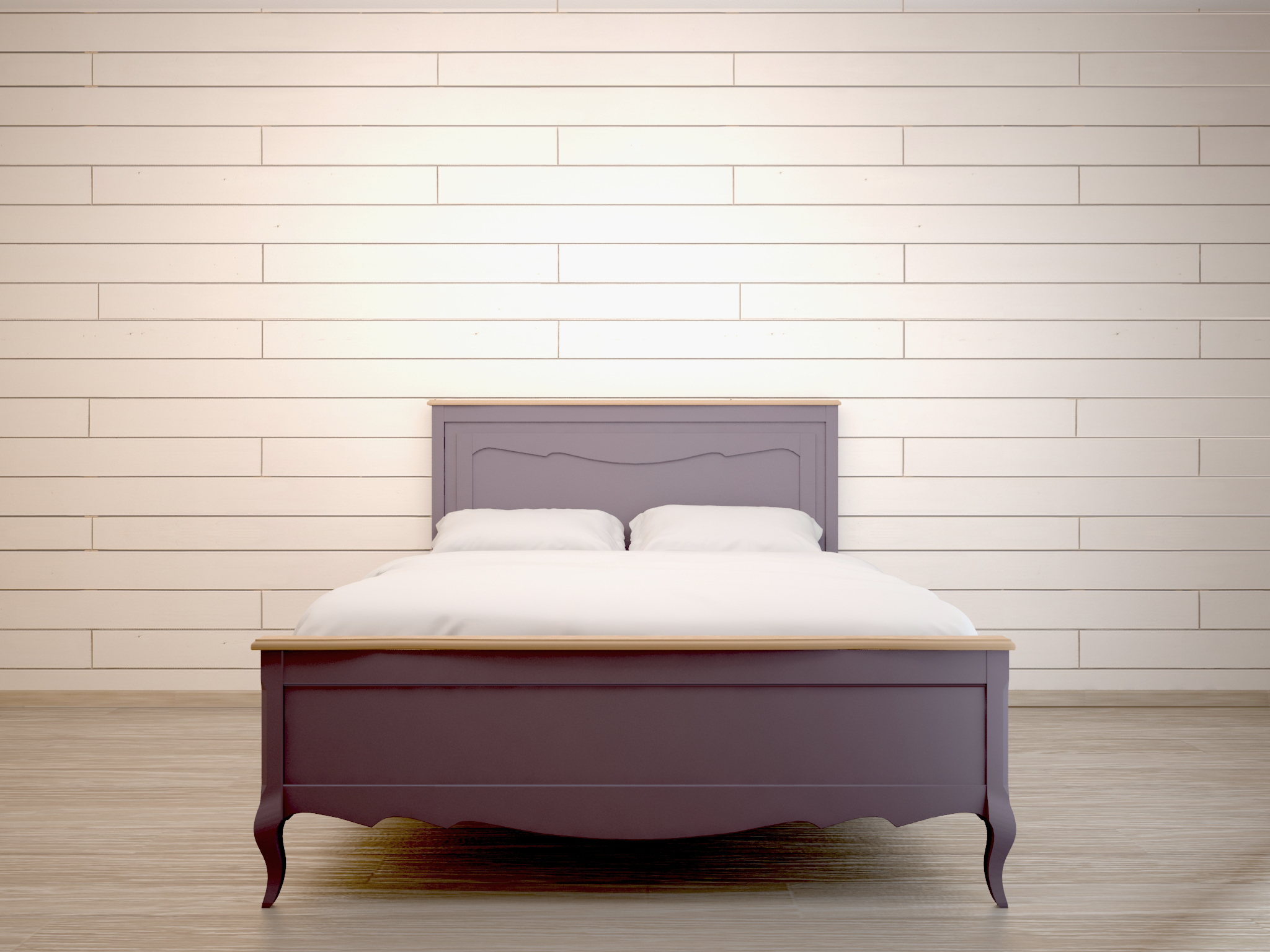 Дизайнерская кровать "Leontina Lavanda" 160x200