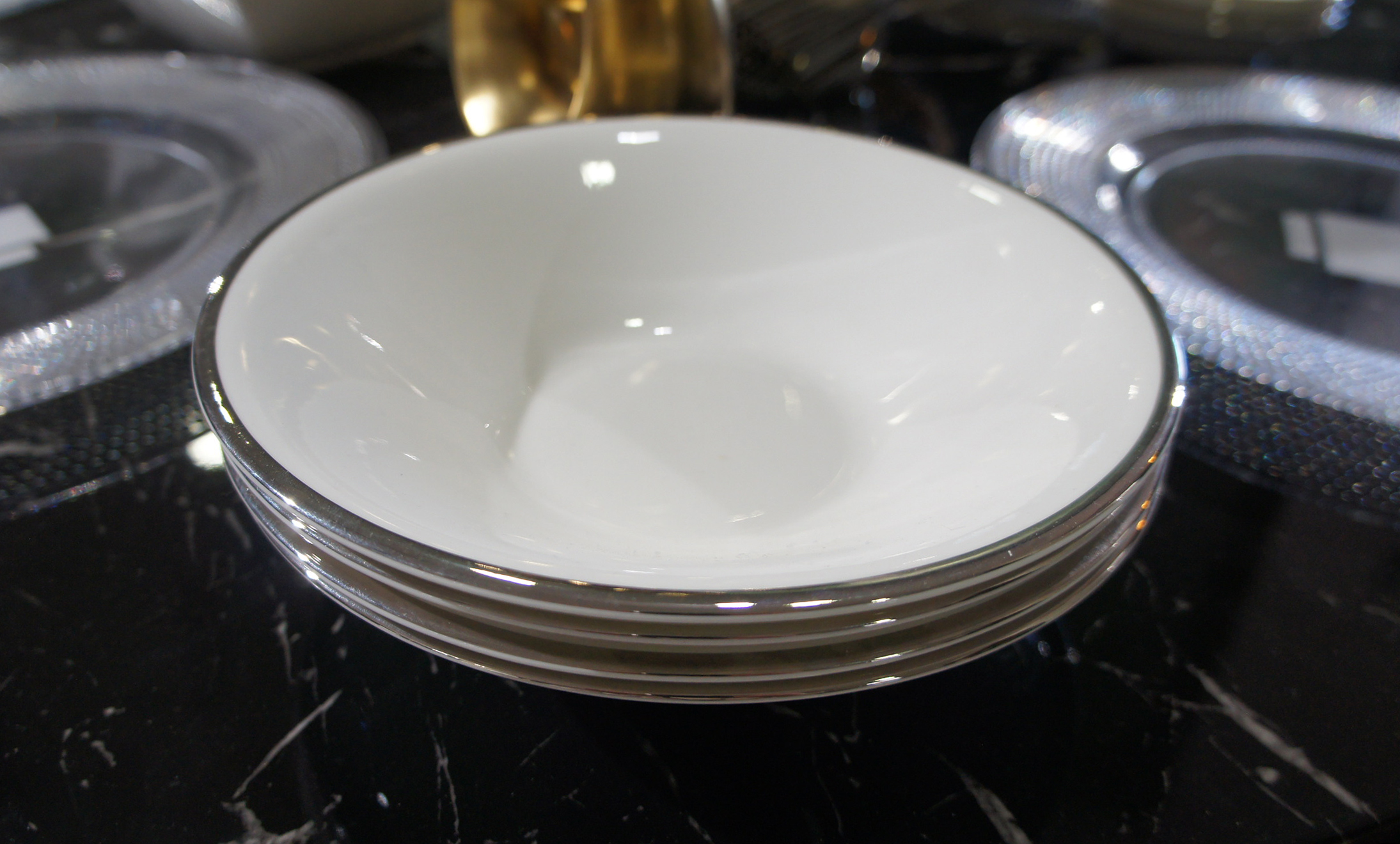 Тарелка глубокая Deco Platinum Soup Plate
