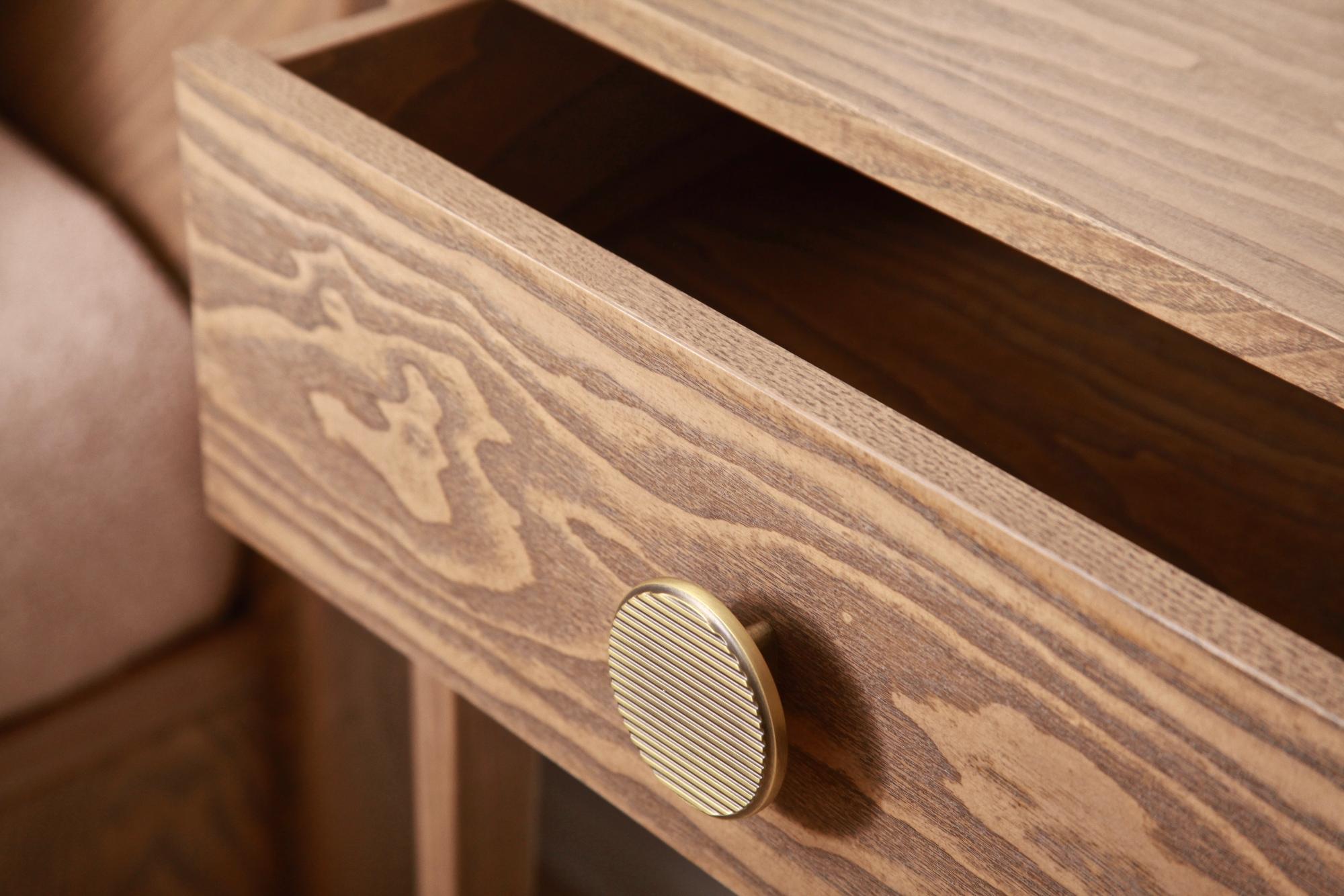 билли полка навесная коричневый ясеневый шпон