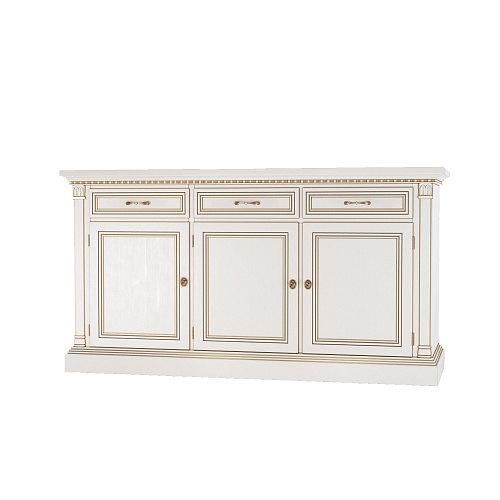 Комод 3-дверный 720 Florence Bianco