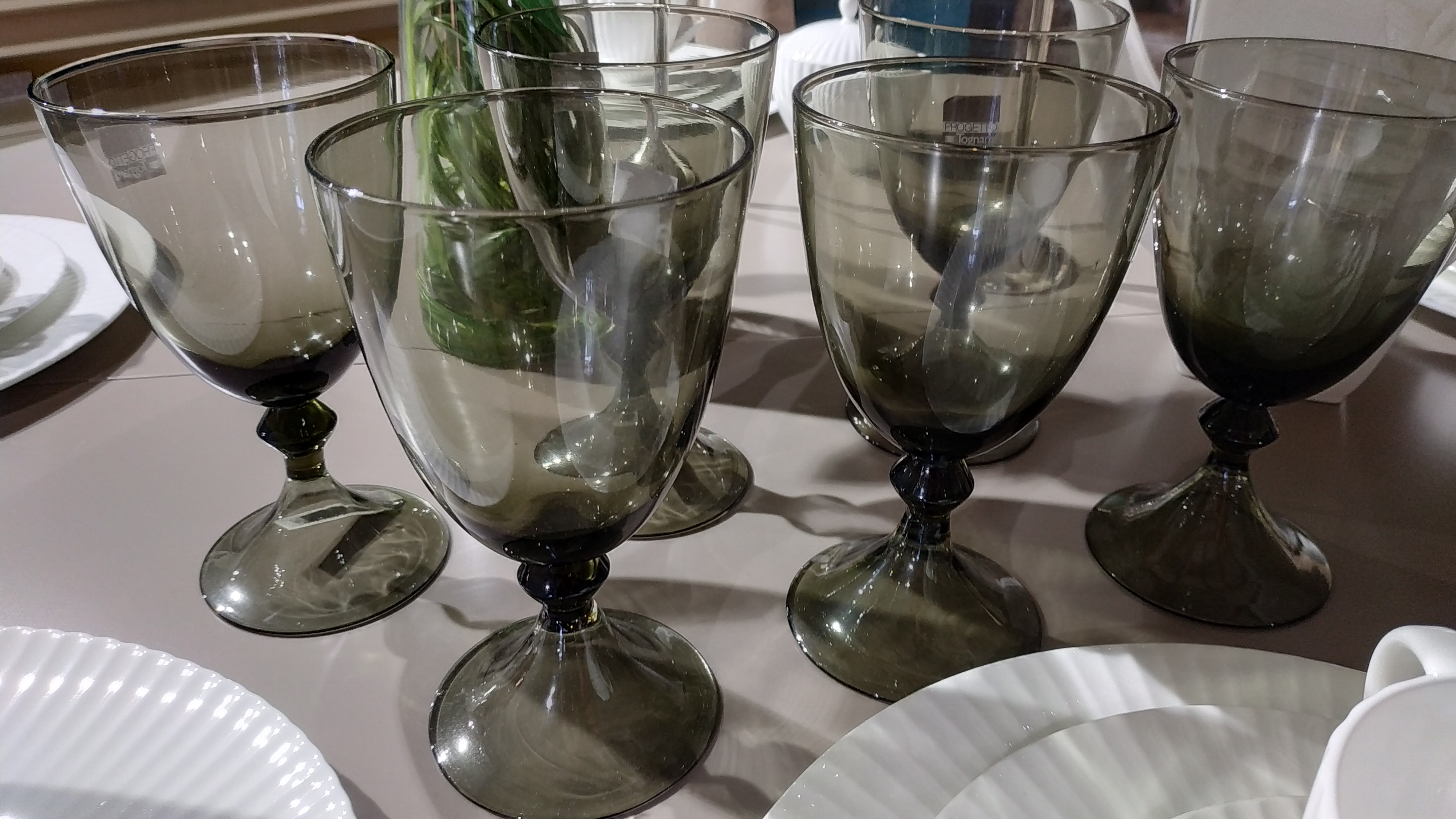 Набор из 6 стаканов Agata Grigio 